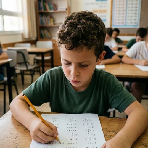 ילדה מול מחשב